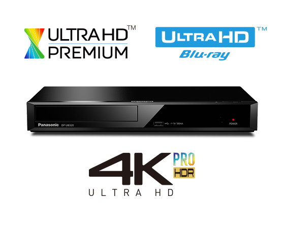 Panasonic Blu-ray Player UHD DP-UB320